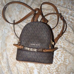 Michael Kors mini convertible backpack
